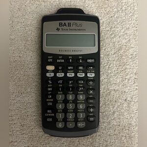 Texas Instruments BA II Plus Business Analyst Calculator